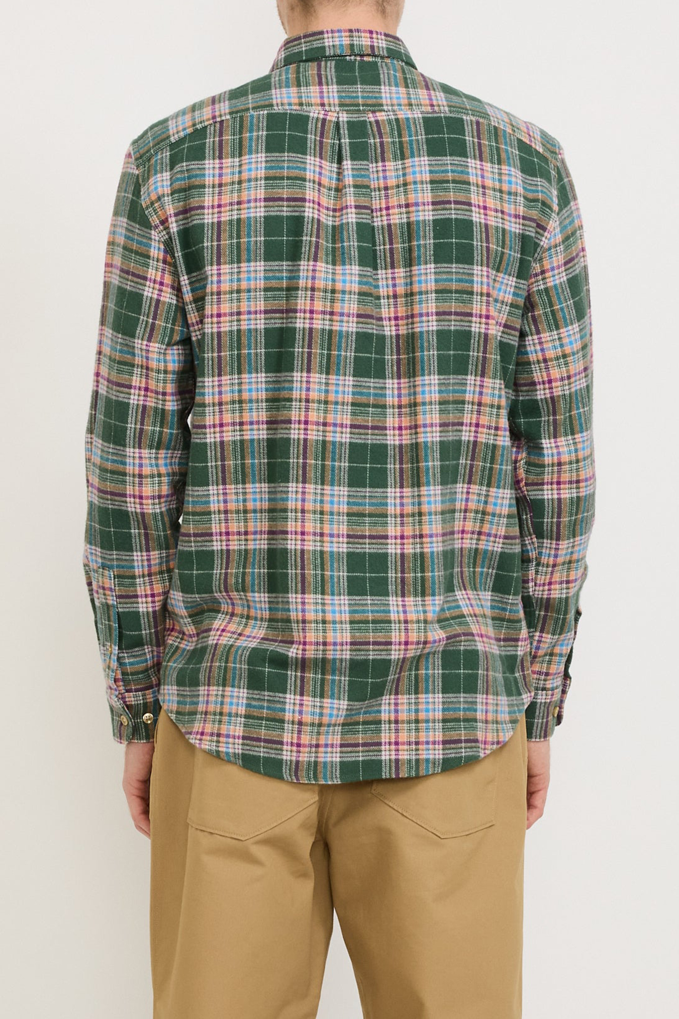 Casual Style Shirt Green