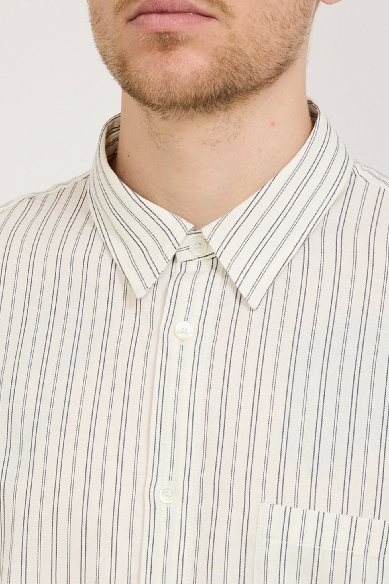 Slight Stretch Shirt Dark Navy