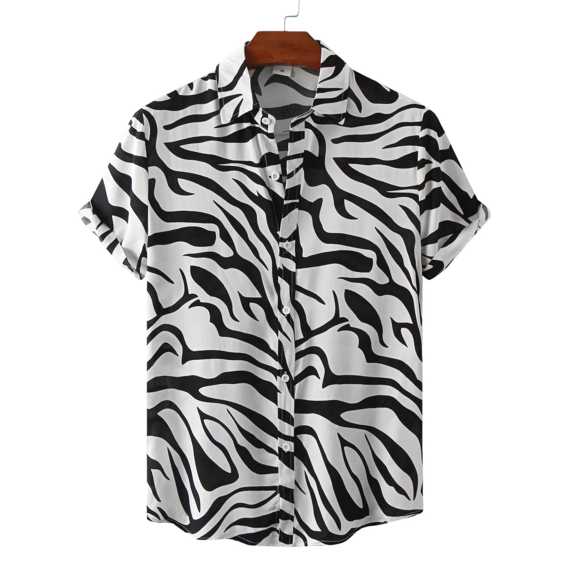 Zebra Print Shirt - Premium Cotton