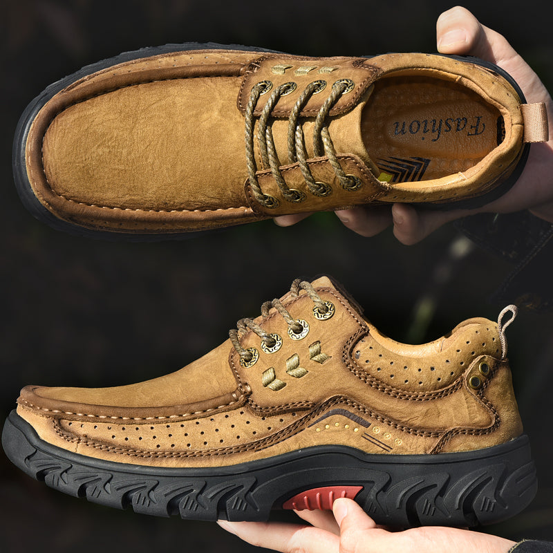 Transition Leather boots with extremely comfortable sole