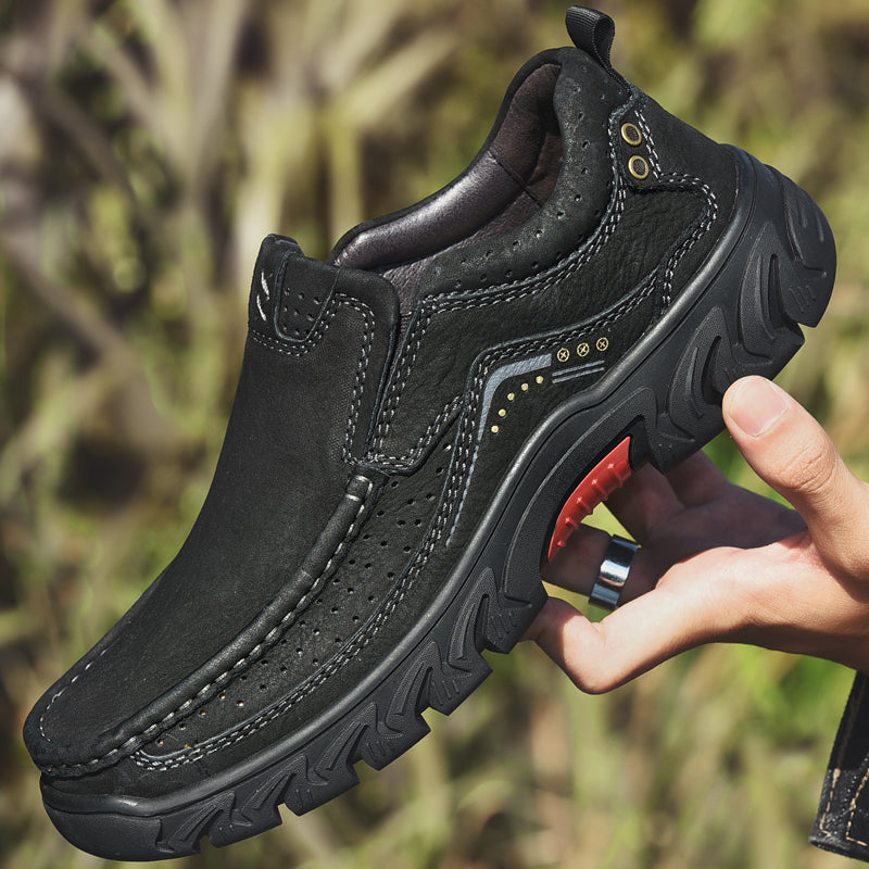 Transition Leather boots with extremely comfortable sole