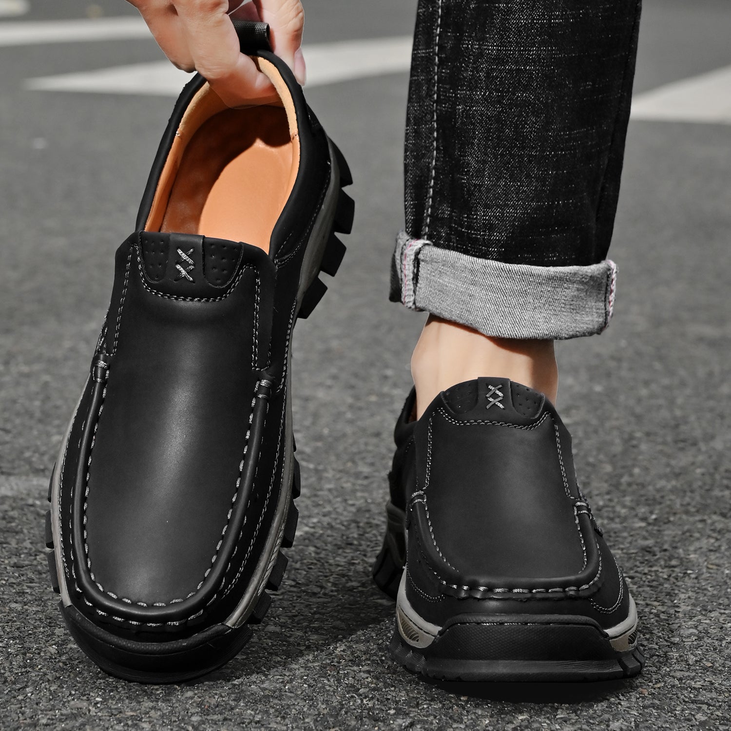 Transition boots V5 with orthopedic and extremely comfortable sole