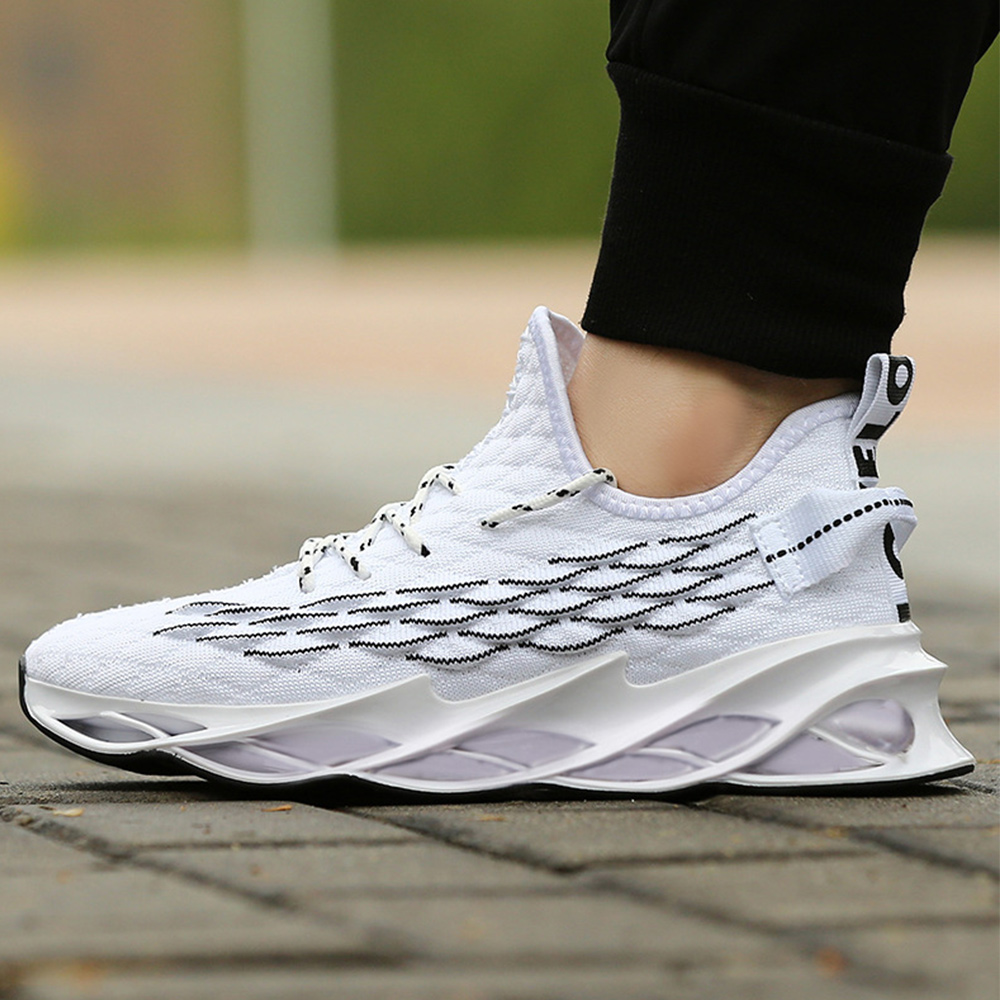 Hibote Herren Sportschuhe 2023 Frühling neue fliegende gewebte trendig
