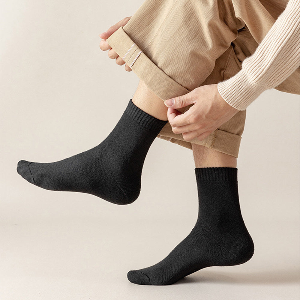 Hibote Wintermittelrohr verdickte warme Socken