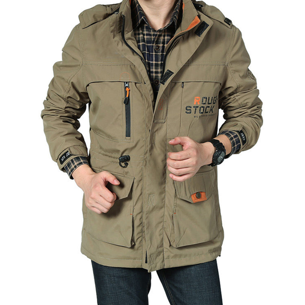 Hibote™ Lässige winddichte Outdoor-Jacke für Herbstmänner