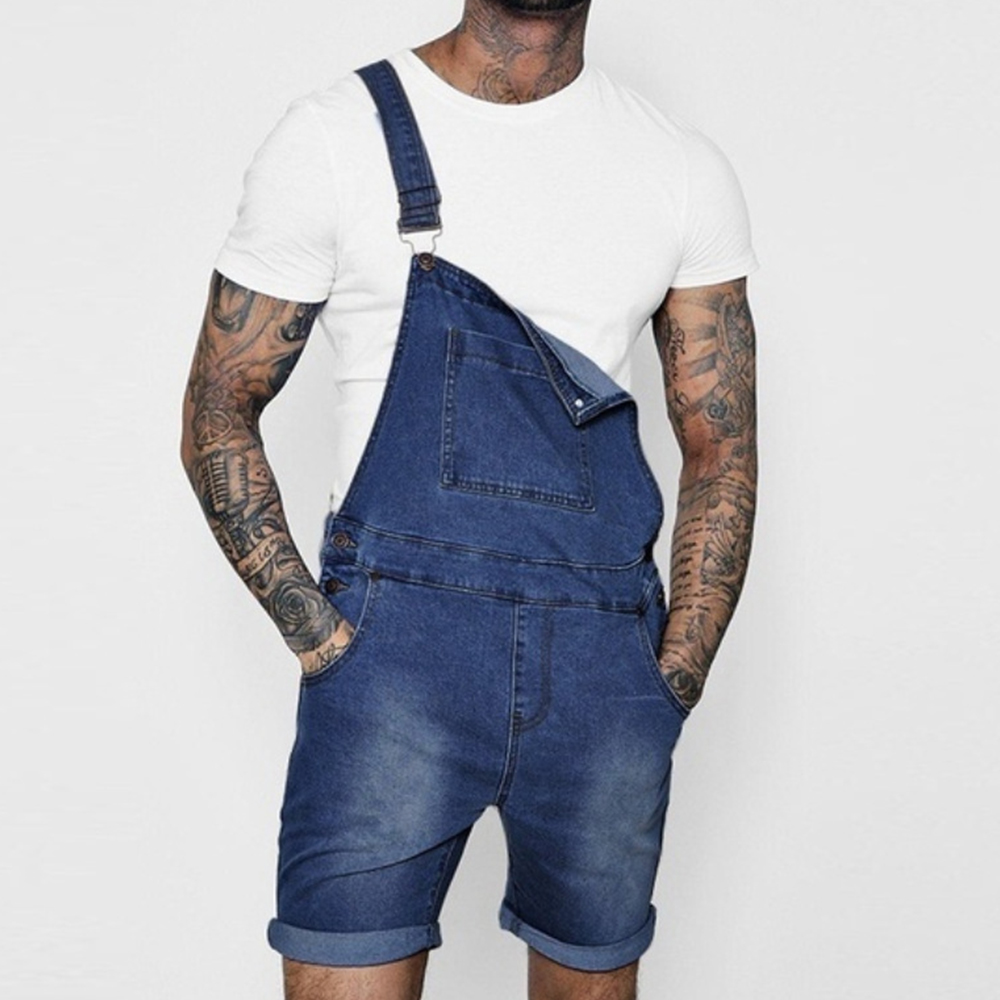 Hibote™ Neue Jeans-Latzhose für Herren der Sommermode