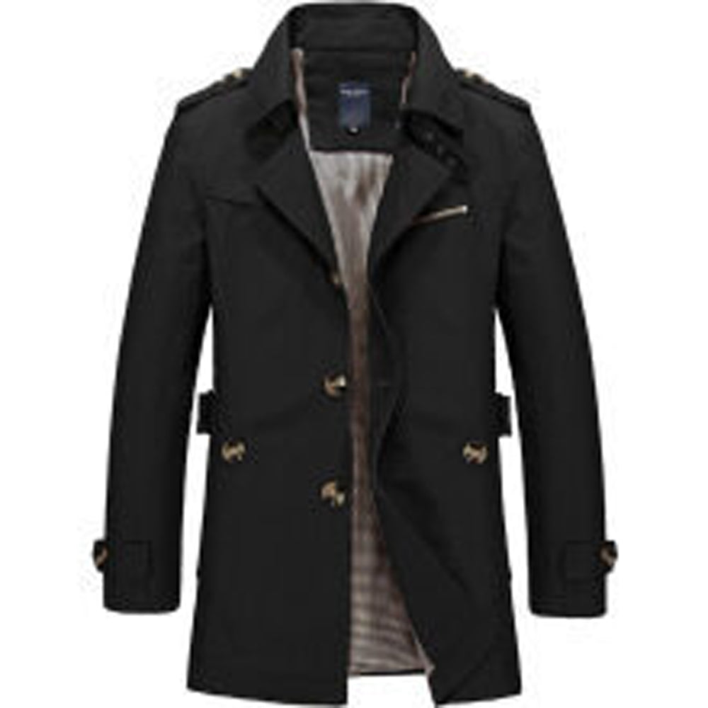 Hibote™ Modische lässige Windjacke aus Baumwolle für Herren