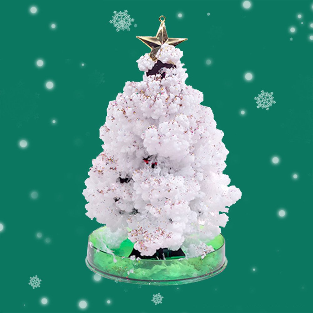Hibote Magischer Kristall Weihnachtsbaum