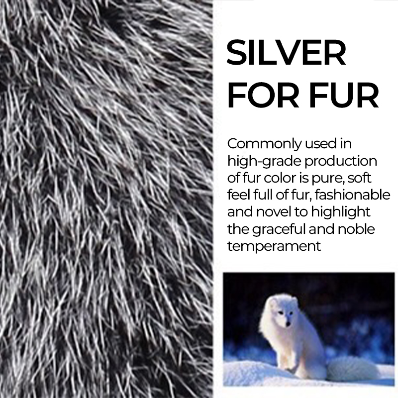 Snow Fox Fur Collar Sheepskin Genuine Thickened Mid-Length Leather Jacket