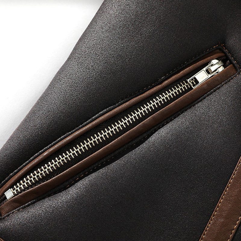 The Flying Tigers Men's Sheepskin Bomber Jacket Luc. 108