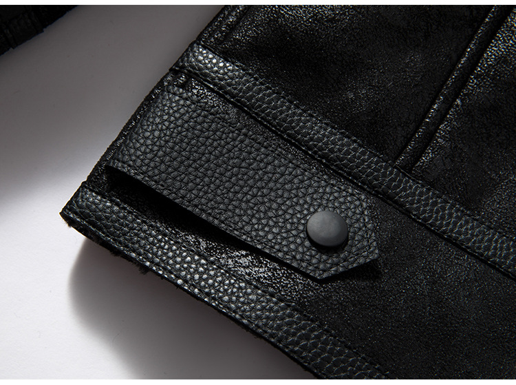 The Flying Tigers Men's Sheepskin Bomber Jacket Luc. 111