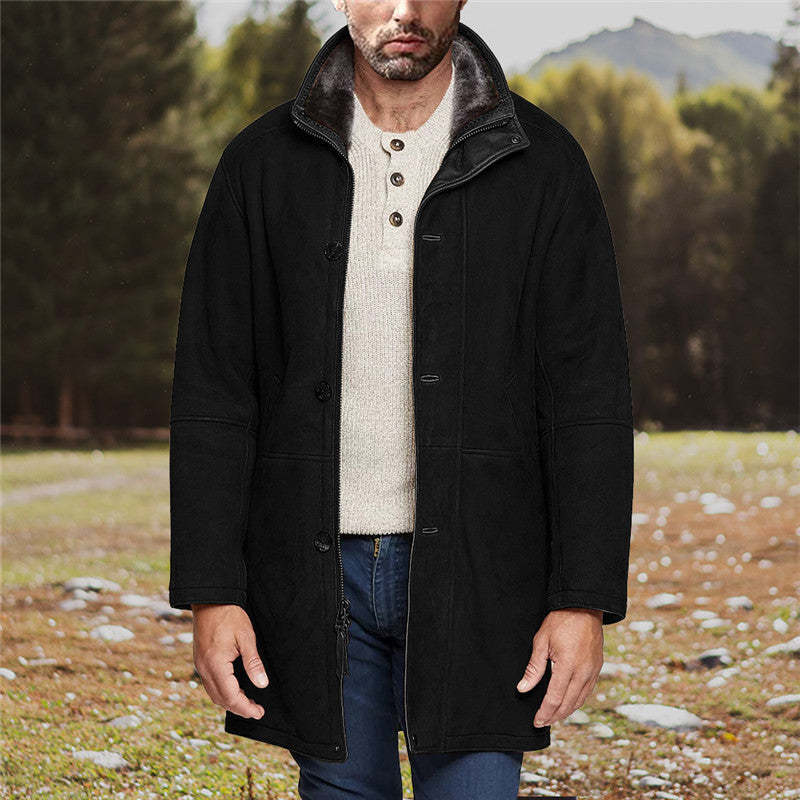 MEN'S VINTAGE LOOSE THERMAL JACKET