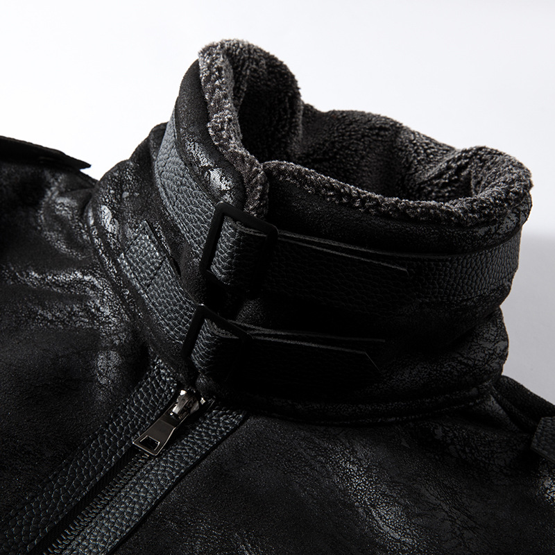 The Flying Tigers Men's Sheepskin Bomber Jacket Luc. 111