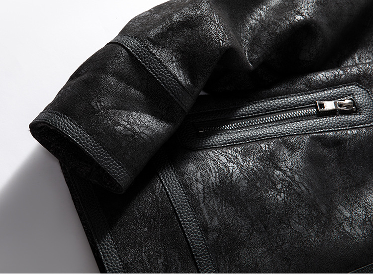 The Flying Tigers Men's Sheepskin Bomber Jacket Luc. 111