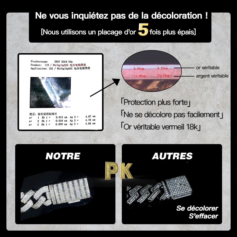 CHAINE TORSADÉE OR JAUNE 5MM