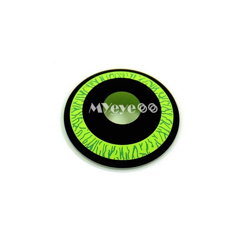 MYEYEBB Nebulos Green Men Cosplay Colored Contact Lenses - image 10