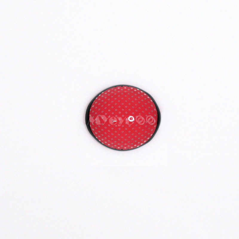 MYEYEBB Blind Red Manson Mesh Men Cosplay Colored Contact Lenses - image 7