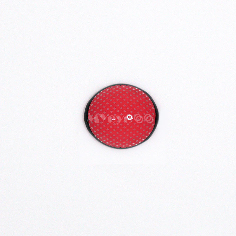 MYEYEBB Blind Red Manson Mesh Men Cosplay Colored Contact Lenses - image 7