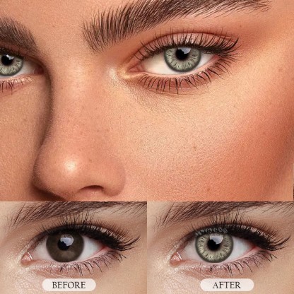 MYEYEBB Cocoa Grey Colored Contact Lenses - image 5