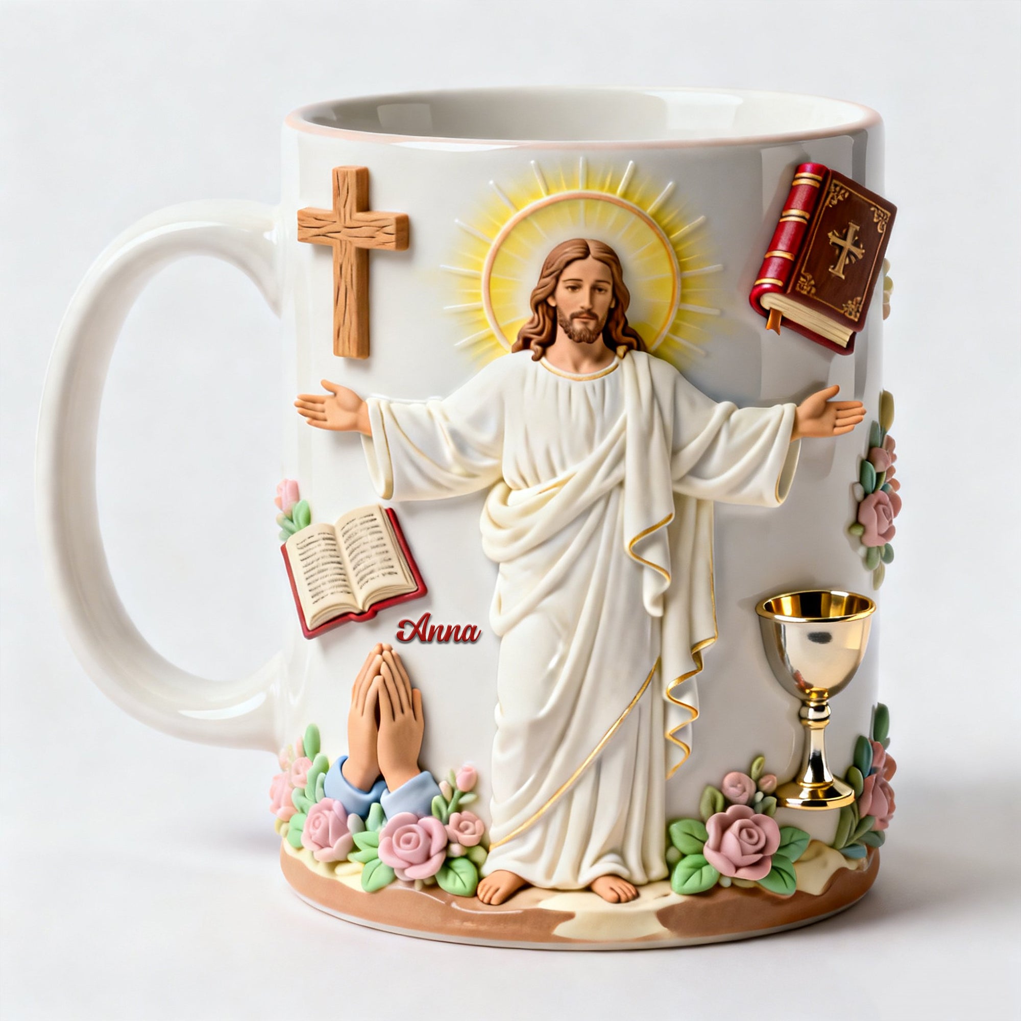 Faith In Christ Coffee Mug - Personalized Gift For Christian