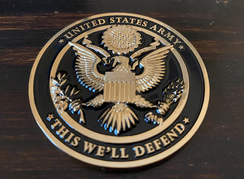 U.S. Veterans Honor Coins - Eternal Tribute to Heroes Series