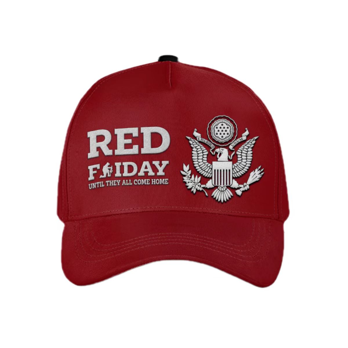 Red Friday Until They All Come Home Embroidered Classic Cap