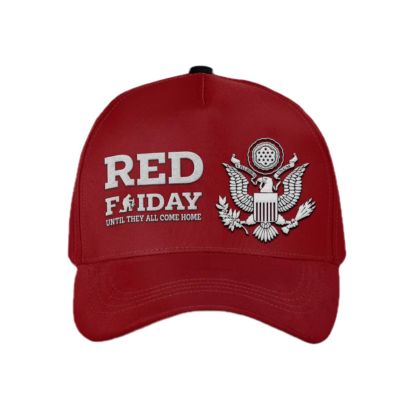 Red Friday Until They All Come Home Embroidered Classic Cap