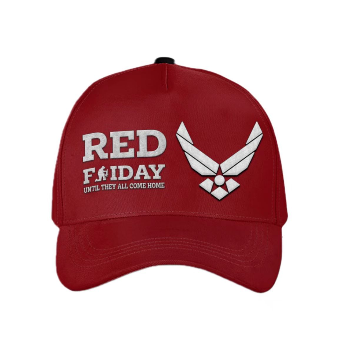 Red Friday Until They All Come Home Embroidered Classic Cap
