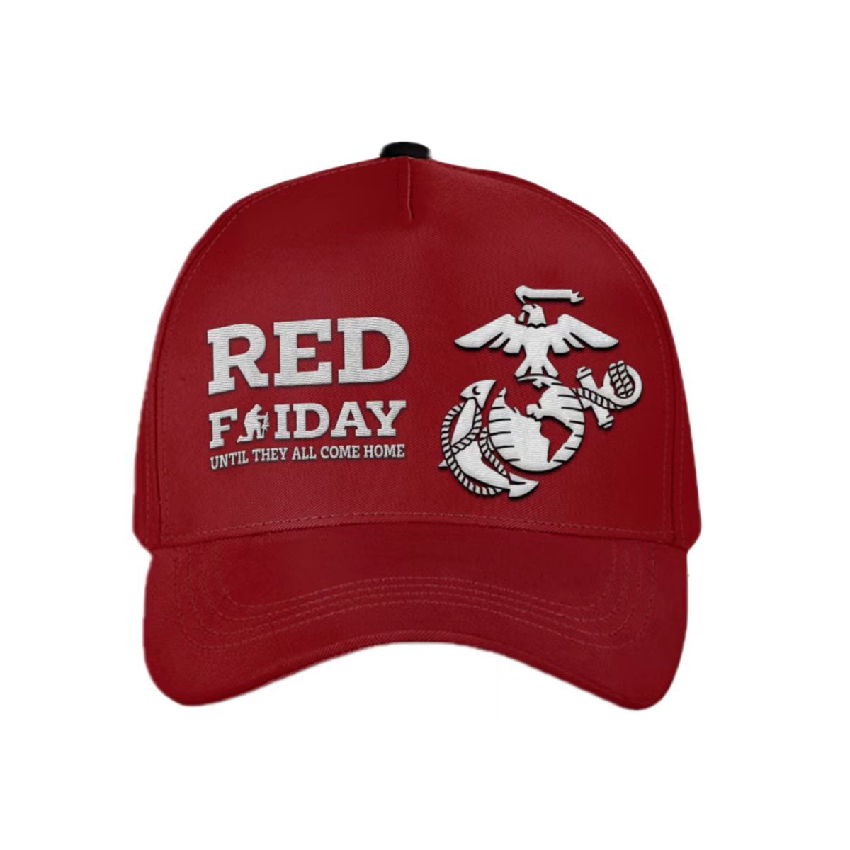 Red Friday Until They All Come Home Embroidered Classic Cap