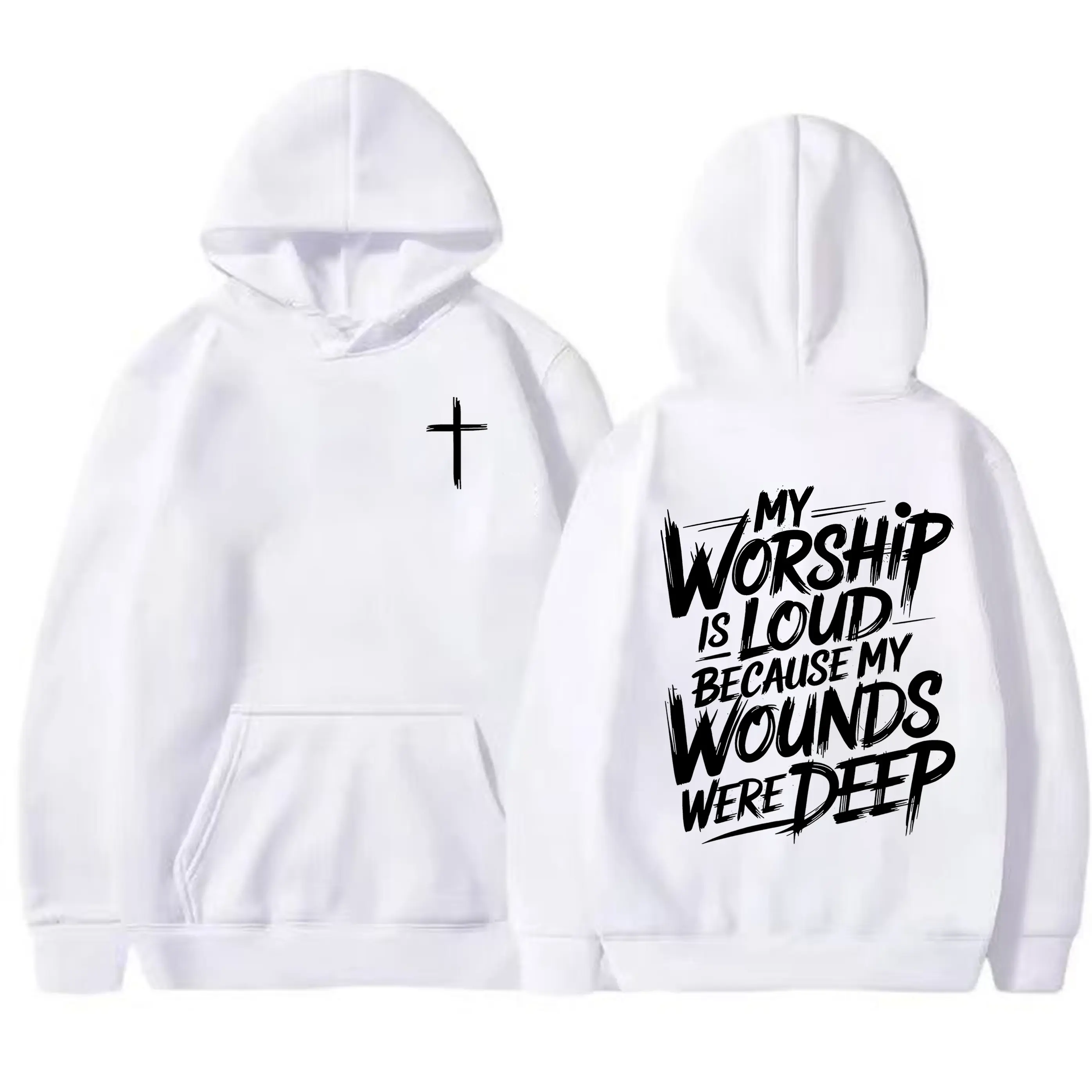 My Worship Is Loud Because My Wounds Were Deep Unisex Christian T-Shirt/Sweatshirt/Hoodie