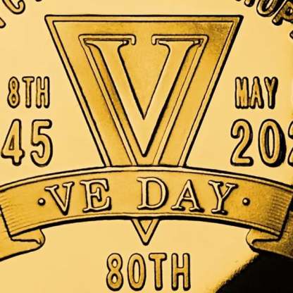 Limited Edition Release - VICTORY In EUROPE 80th Anniversary Commemorative Coin