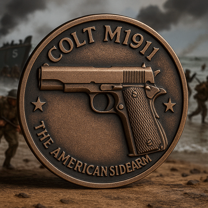 Colt M1911 Commemorative Challenge Coin