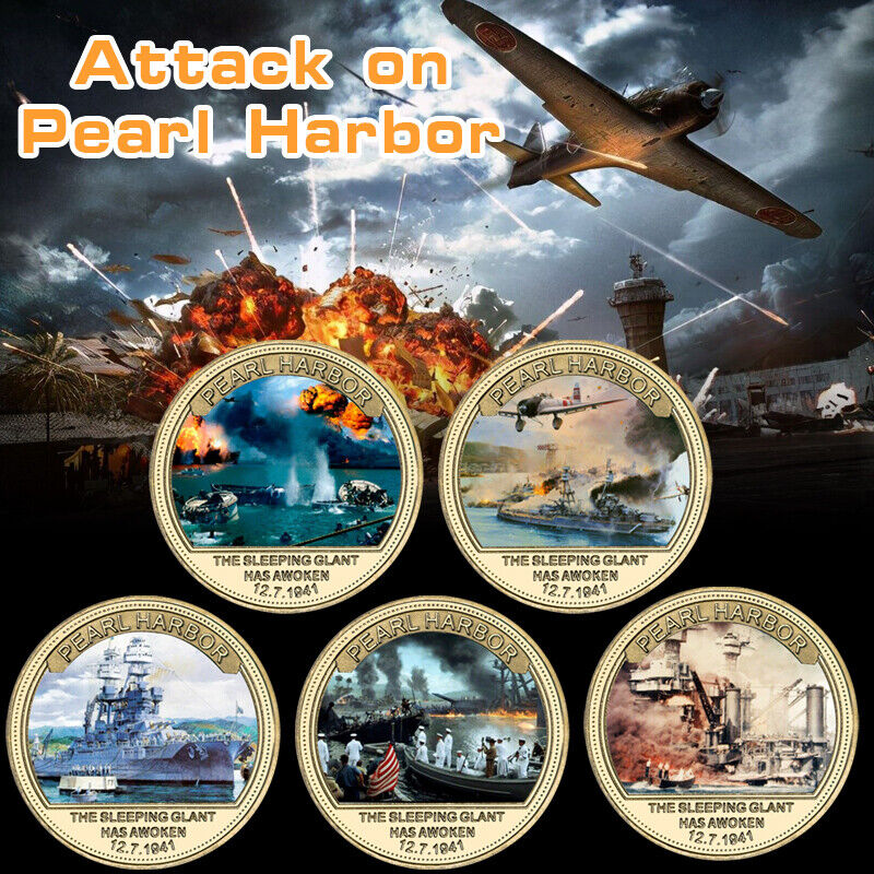 80th Anniversary Attack on Pearl Harbor Commemorative Coin