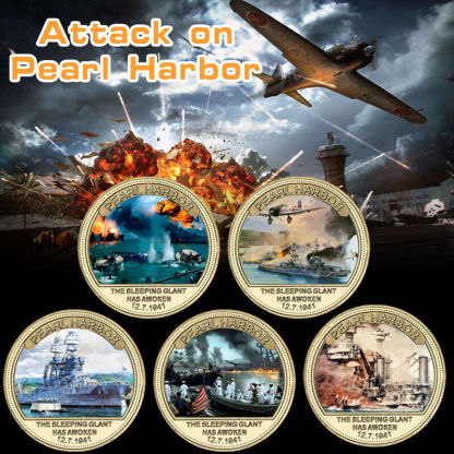 80th Anniversary Attack on Pearl Harbor Commemorative Coin
