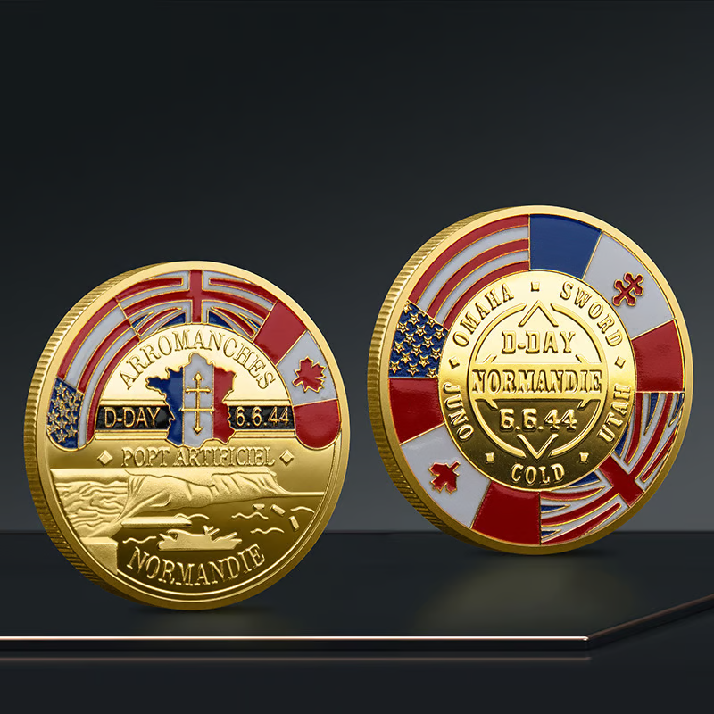 Limited Edition - Non-monetary Normandy 80th Anniversary Badge Collection Gift