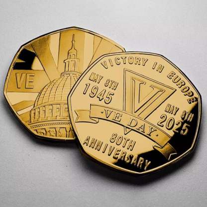 Limited Edition Release - VICTORY In EUROPE 80th Anniversary Commemorative Coin