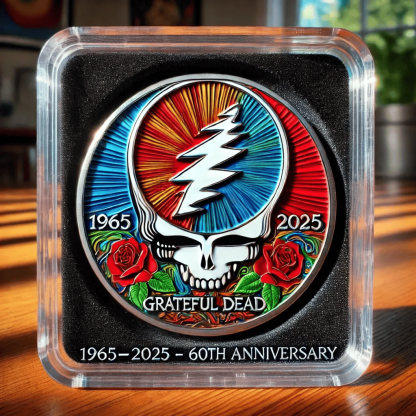 Grateful Dead 60th Anniversary Coin