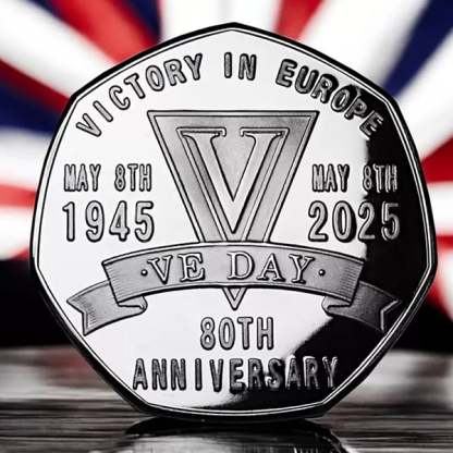 Limited Edition Release - VICTORY In EUROPE 80th Anniversary Commemorative Coin