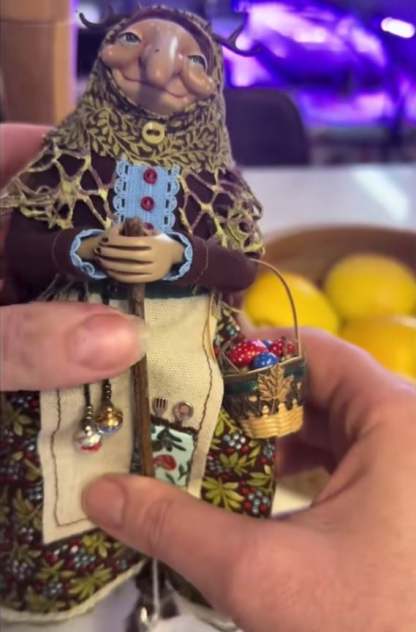 Handmade Kitchen Witch Doll