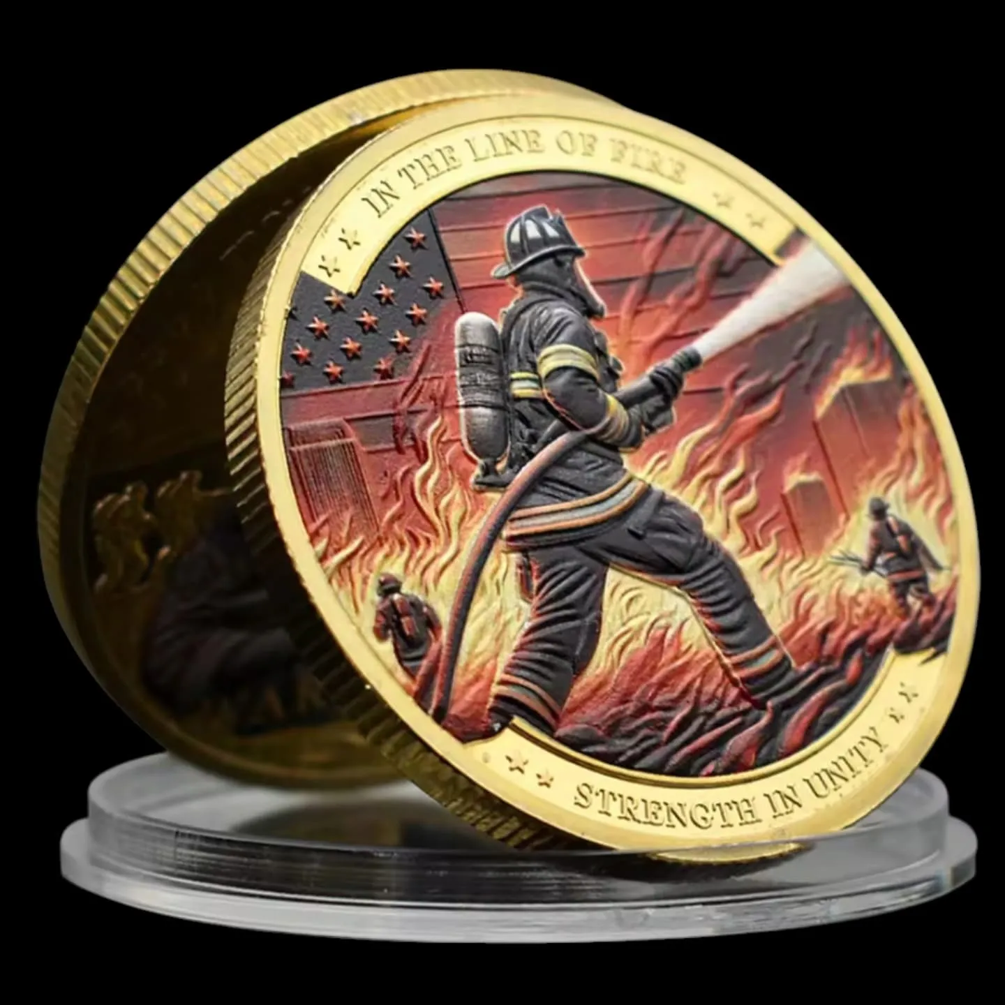 🕊️🙏Firefighter Memorial Patch