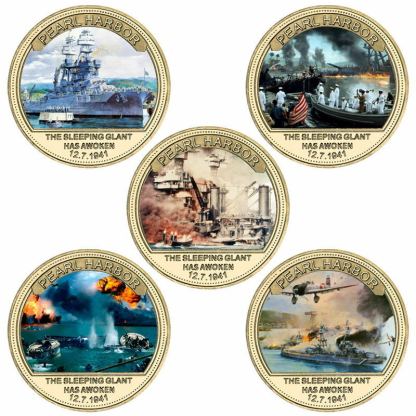 80th Anniversary Attack on Pearl Harbor Commemorative Coin