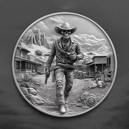 Wild West Limited Edition Collectible Coin