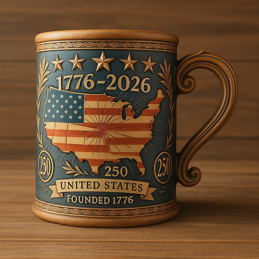 U.S. 250th Anniversary 3D Mug