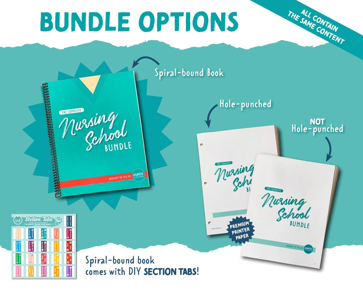 The Complete Nursing School Bundle
