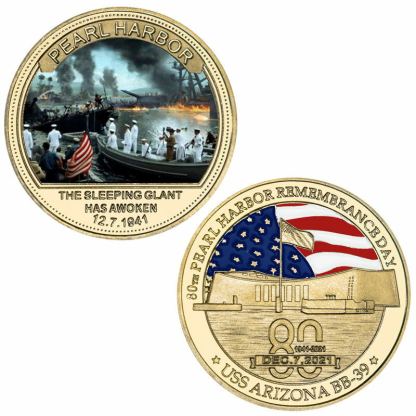 80th Anniversary Attack on Pearl Harbor Commemorative Coin