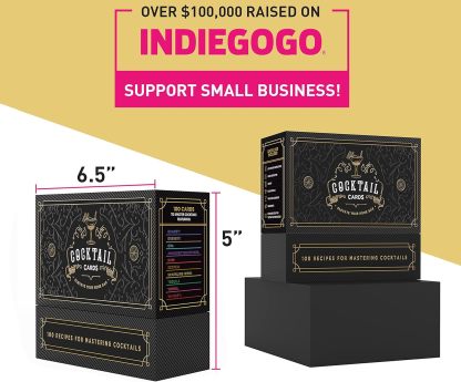 Cocktail Cards Box: 100 Cocktail Recipes to Master Cocktails