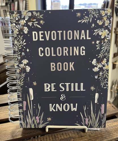 ➕️Be Still & Know: Devotional Coloring Book for mindfulness and creativity