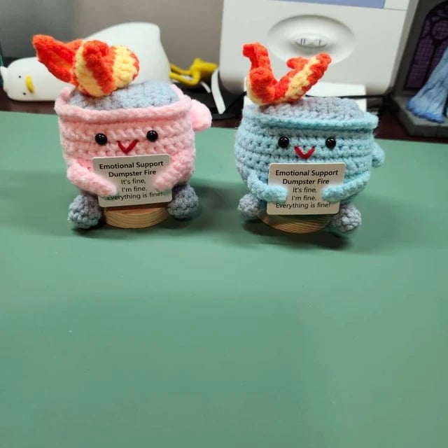 💖🎁Crochet Dumpster Fire 💖🎁Crochet Dumpster Fire