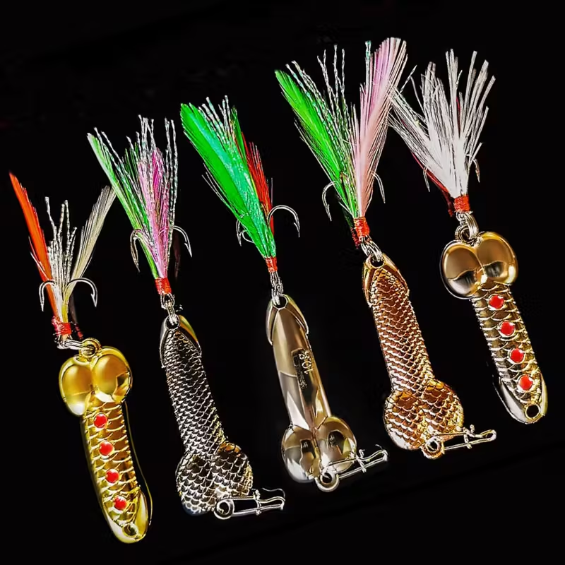 Funny Metal Vibration Lure Set