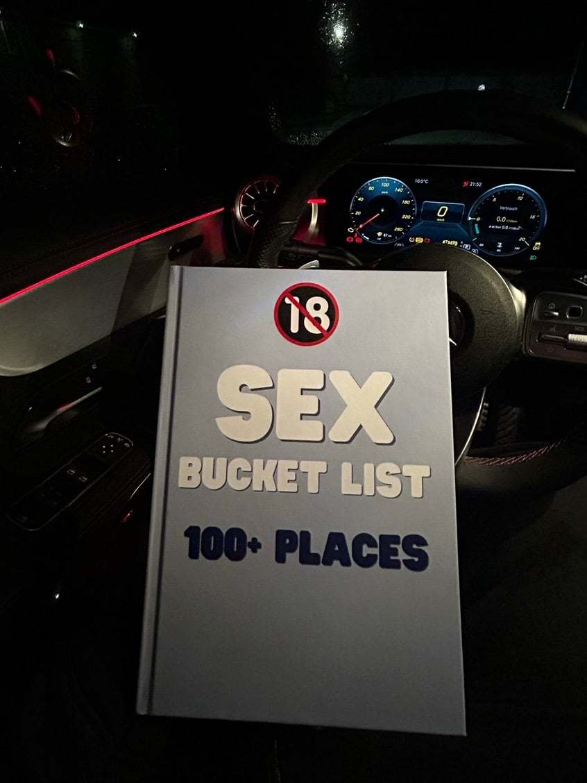 🔥Hot Sale 49% OFF💪- Sex Bucket List: 100+ places for passion and adventure - Inklusive fields to fill in